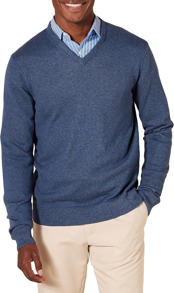 Essentials Men's V-Neck Sweater